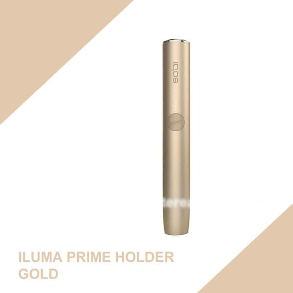 iqos iluma prime holder gold