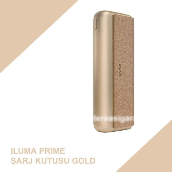 iqos iluma prime şarj kutusu gold